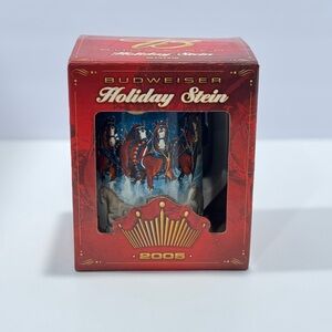 2005 Budweiser Holiday Stein